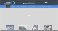Desktop Screenshot of esbjergtransport.com